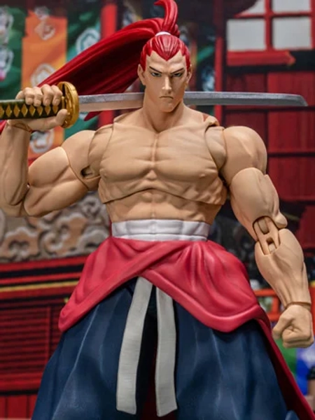 Samurai Shodown Genjuro Kibagami 1/12 Scale BBTS Exclusive Action Figure