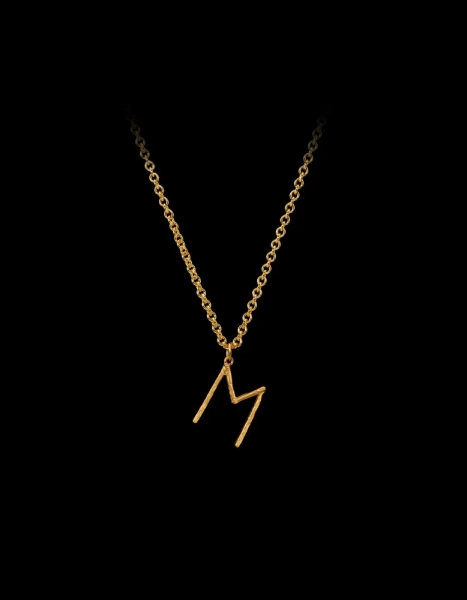 Wonky Letter Necklace