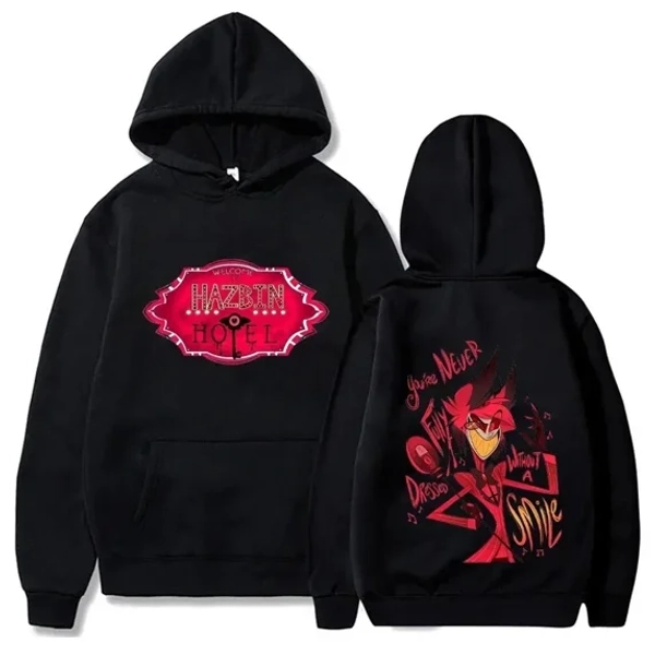 Hazbin Hotel Alastor Unisex Pullover Hoodie