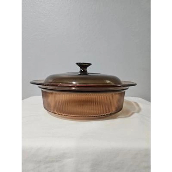 CorningWare Vision Amber V-33-B Casserole Dish