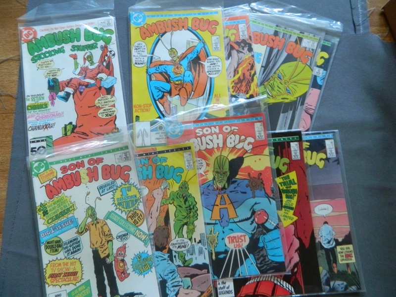 Lot Set Ambush Bug Son of Ambush Bug Stocking Stuffer Comic Books