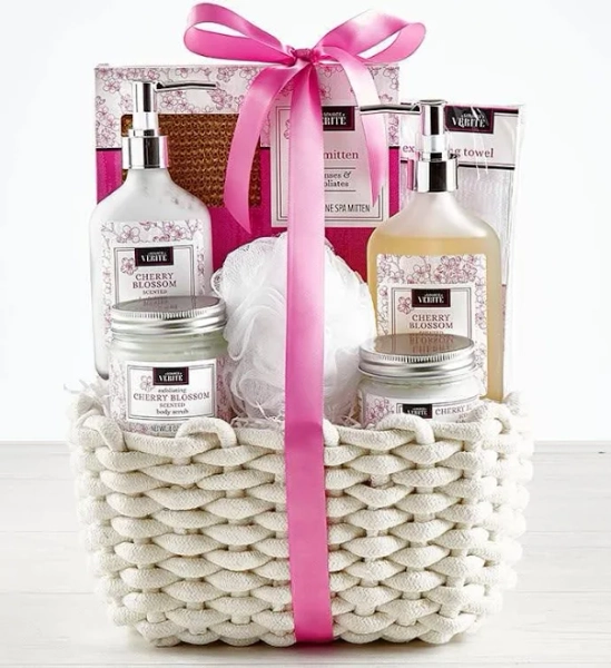 1-800 Flowers Soothing Cherry Blossom Spa Gift Basket