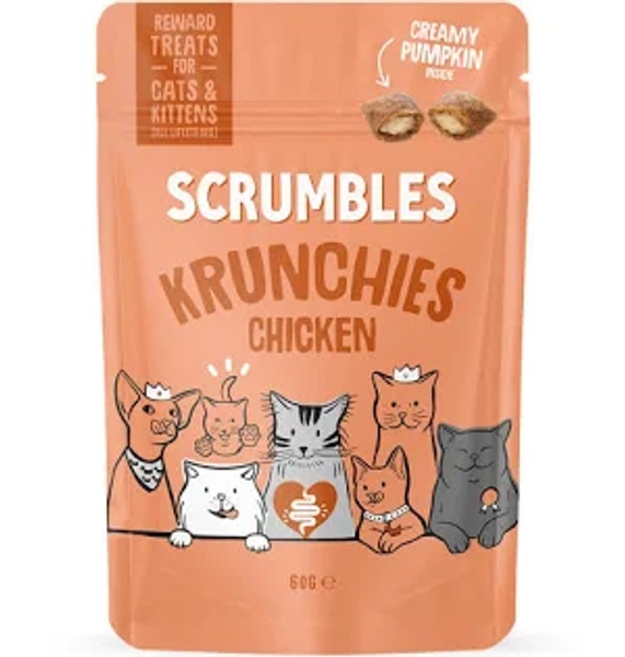 Krunchies Chicken Pillow Cat Treats