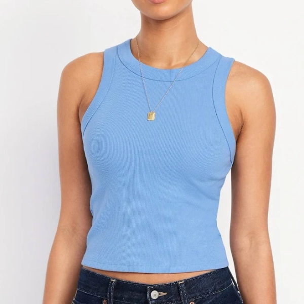 Old Navy Women's Snug Crop Tank Top