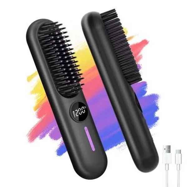 Moonorah Cordless Hair Straightener Brush