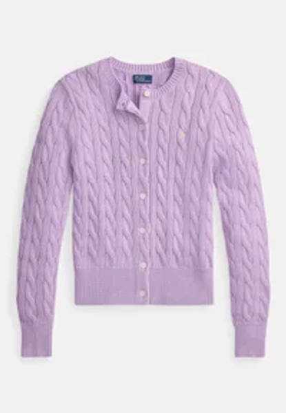 LONG SLEEVE CARDIGAN  - Cardigan - bright aster