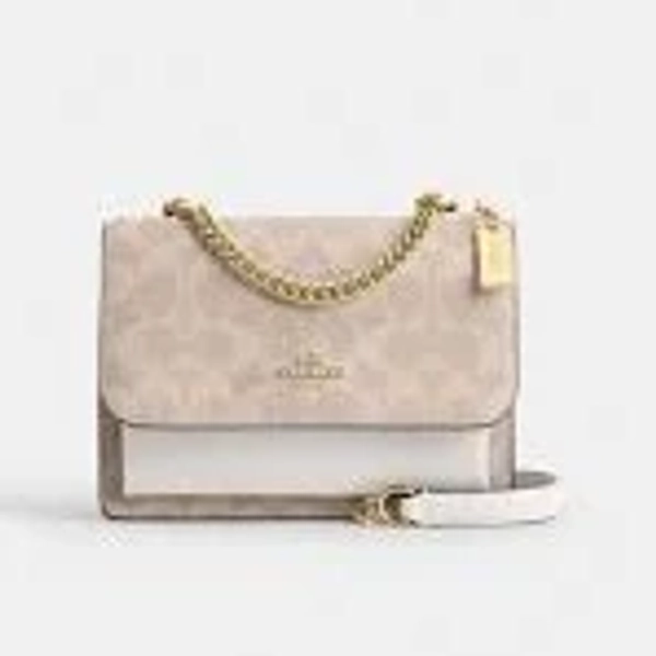 Coach Women's Mini Klare Signature Canvas Crossbody Bag