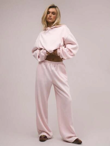 MUSERA Oversized Fleece Sweatpants Vacation Airport Casual 90's Summer Airport Graduation,Back To School,Graduation,Teacher For Women,Back To School Fall, Autumn, Winter Christmas Christmas