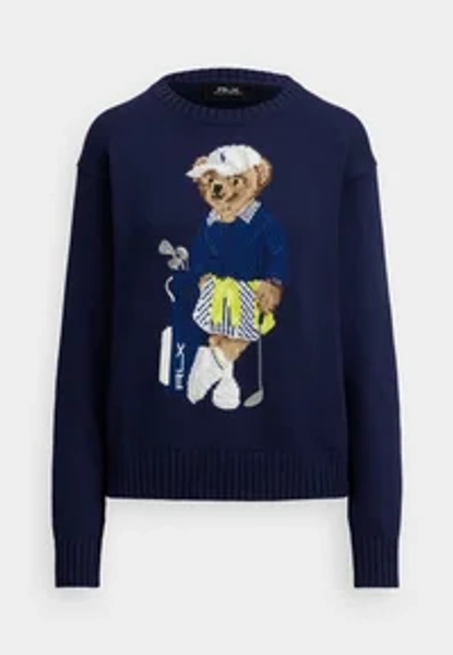 Polo Bear Crewneck Sweater - Maglione - refined navy