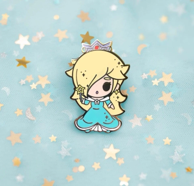Chibi Star Girl Hard Enamel Pin