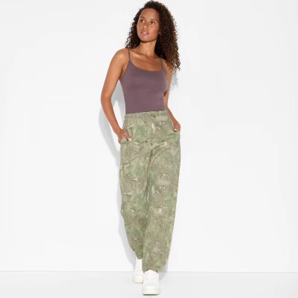 Women's High-Rise Slim Fit Joggers - Wild Fable™ Camo XL