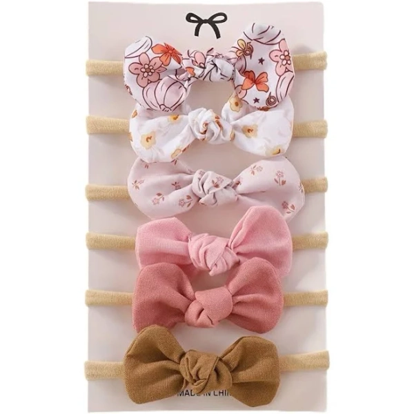 5pcs Cotton Nylon Bows
