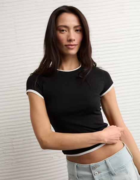 AE Double-Layered Short-Sleeve T-Shirt