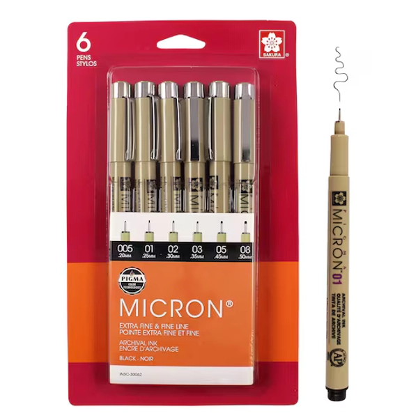 micron pens