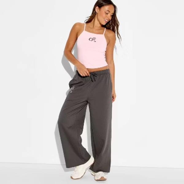 Women's Olivia Rodrigo Graphic SweatPants - Gray XXL