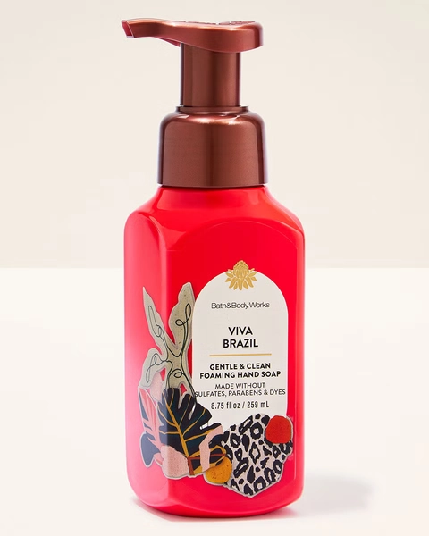 Viva Brazil Gentle & Clean Foaming Hand Soap