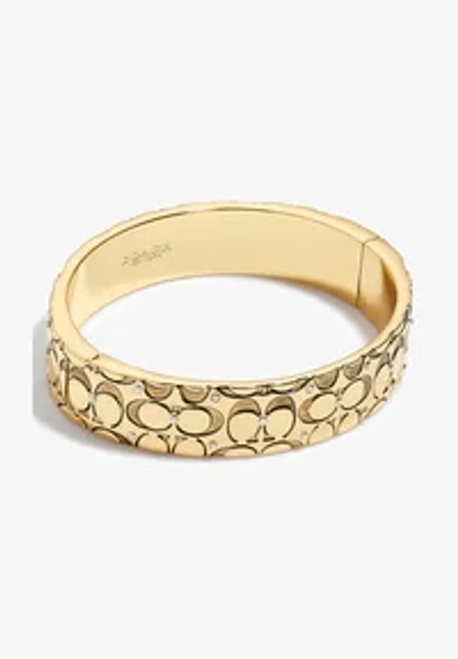 QUILTED C HINGED - Bracelet - light pastel brown