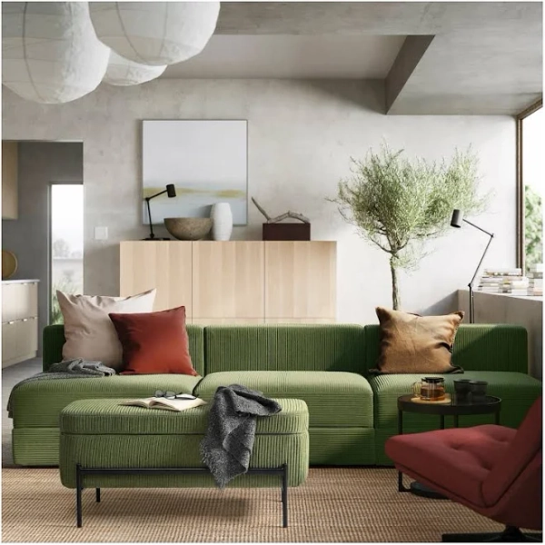IKEA VALTORP bench with storage
