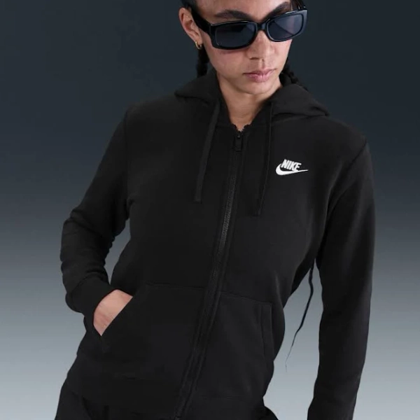 Nike Women's Sportswear Club Fleece Full-Zip Hoodie