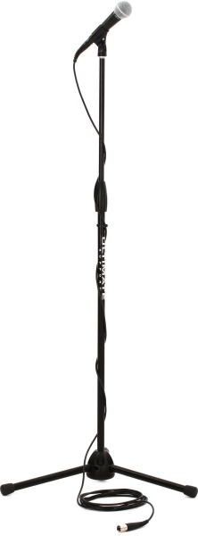 Shure SM58 Dynamic Vocal Microphone Bundle with Cable and Stand