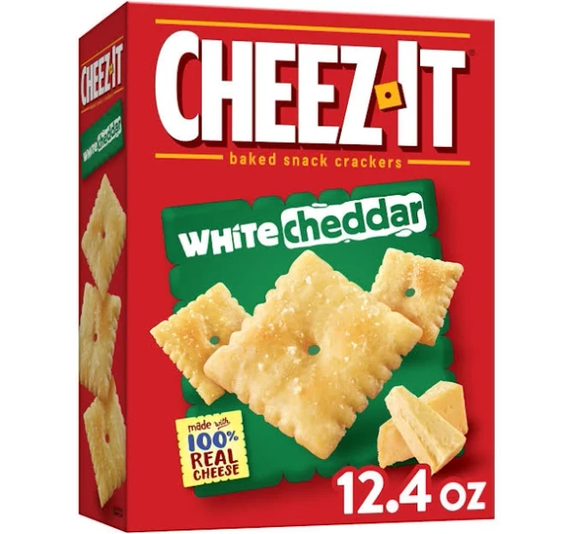 Cheez It Crackers White Cheddar