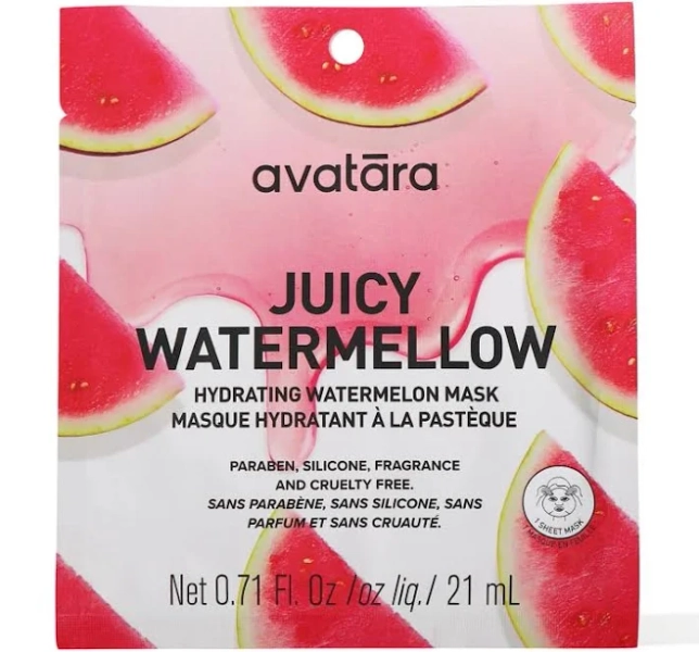 Avatara Juicy Watermellow Hydrating Watermelon Face Mask