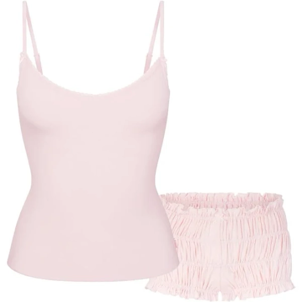 Skims Sleep Women's Cami Top And Bloomer Set