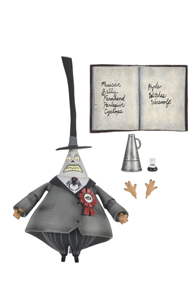 NECA Nightmare Before Christmas: Mayor Ultimate Figure with Interchangeable Parts and Accessories (7") - Walmart.com