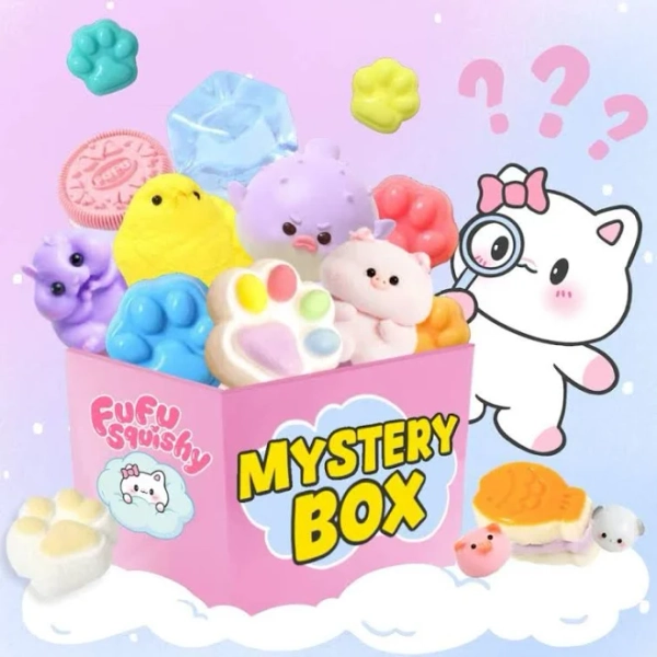 Mixed Low Price Variety Blind Bag Squishy 10pcs