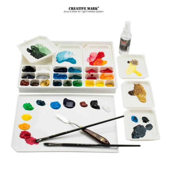 Air-Tight Paint Palette by Acryl-a-Miser