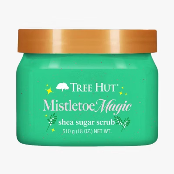 Tree Hut Sugar Body Scrub - Mistletoe Magic Shea - 18oz