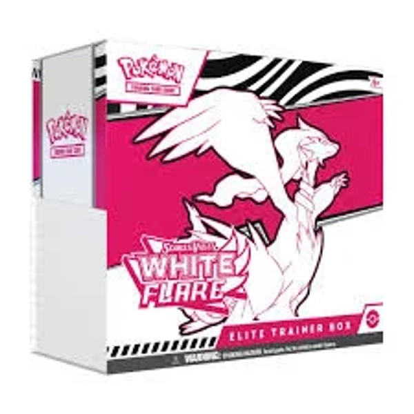 Pokemon Scarlet & Violet White Flare Elite Trainer Box