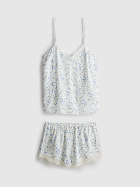 Bridgerton Floral Lace Cami Pyjamas
