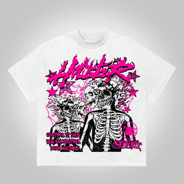 Sopula Studio Retro Skull In Soul Print Graphic Cotton T-Shirt