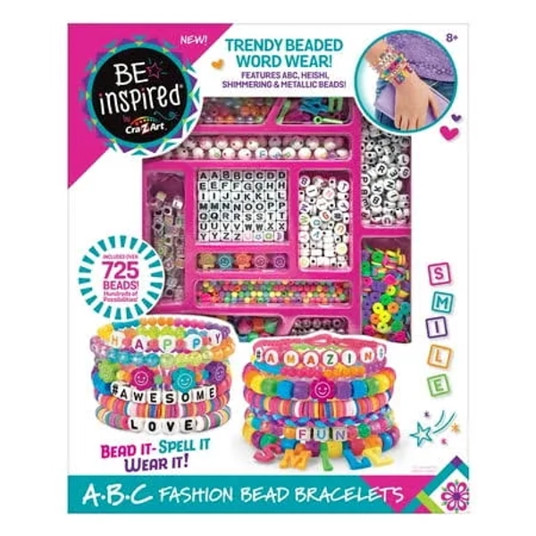 Be Inspired Cra-Z-Art ABC Fashion Bead Bracelet Maker