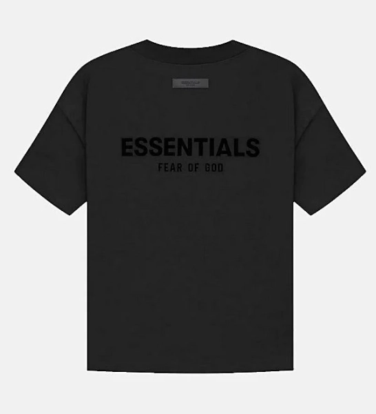 Fear of God Essentials T-shirt FW22 Top in Black, Men's XL at Urban Outfitters