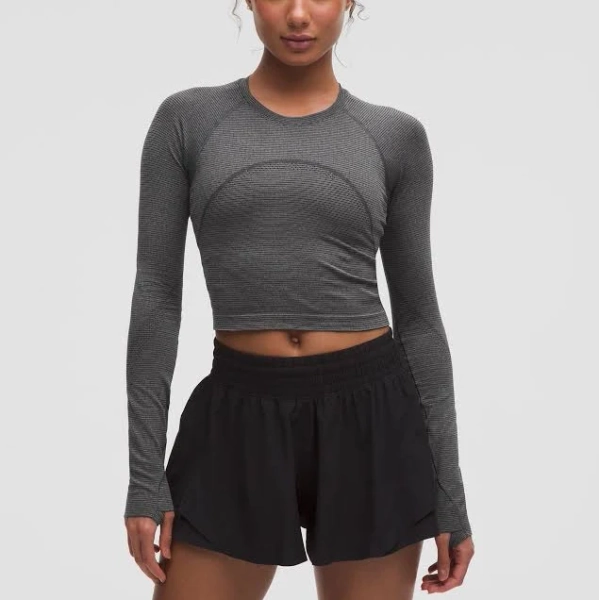 Lululemon Women's Swiftly Tech Cropped Long-Sleeve Shirt 2.0