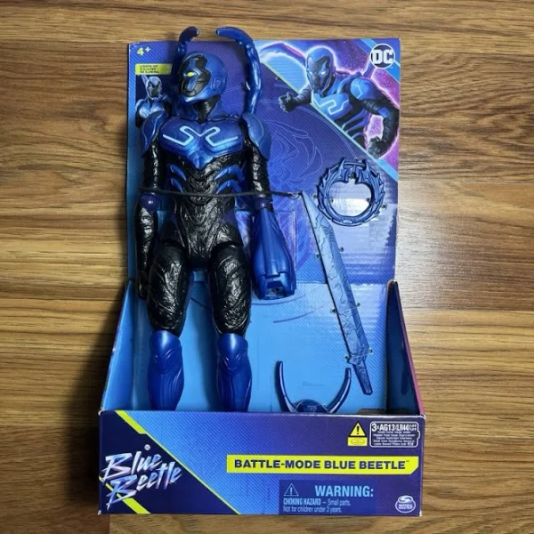 DC Comics Battle-Mode Blue Beetle Action Figure