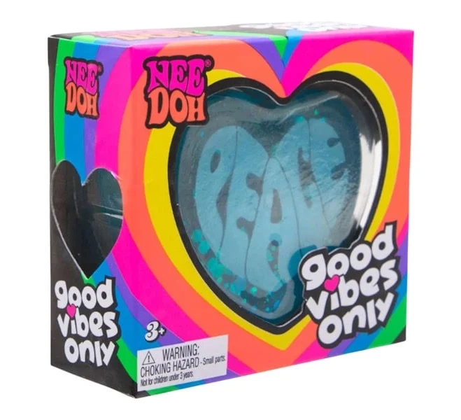 Bigjigs Toys NeeDoh Good Vibes Only Stress Ball