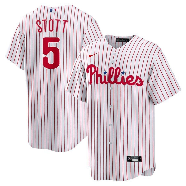 Bryson Stott Philadelphia Phillies Replica Player Jersey - White - Onechill24