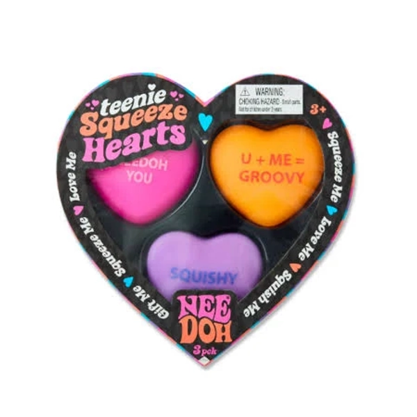 Nee Doh Squish Heart Mini, 1 pack