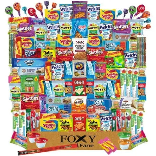 Foxy Fane Deluxe Snack Box