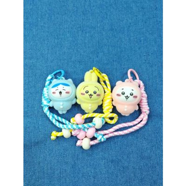 💕 chiikawa keychains!
