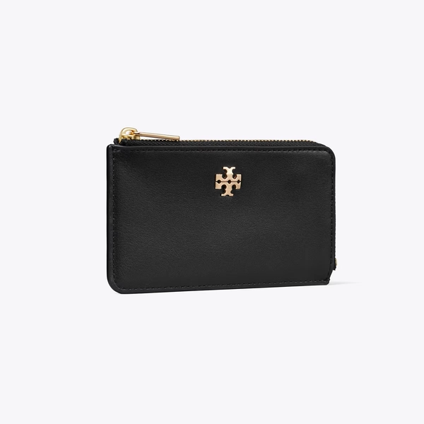Charlie Zip Card Case in black, size OS