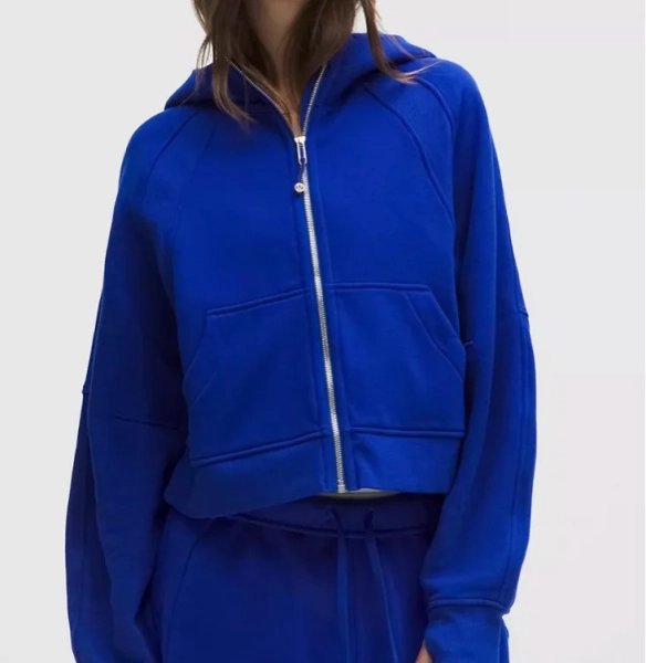 Scuba Oversized Full-Zip Hoodie - Sonic Teal/Gold - XL/XXL