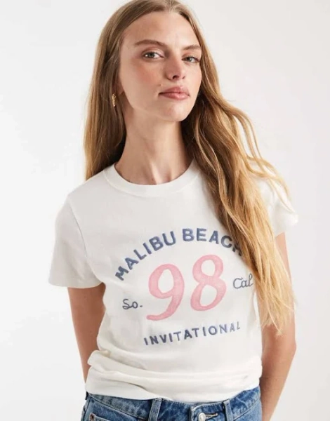 Hollister Graphic Baby Tee