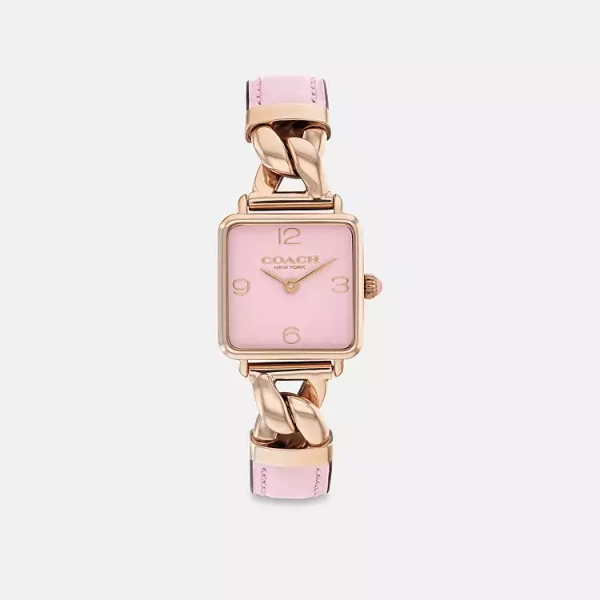 Blush Cass Watch, 22 Mm
