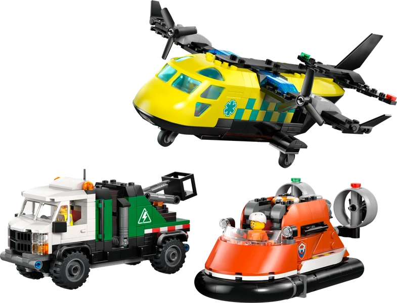 Airplane, Service Truck & Hovercraft Remix