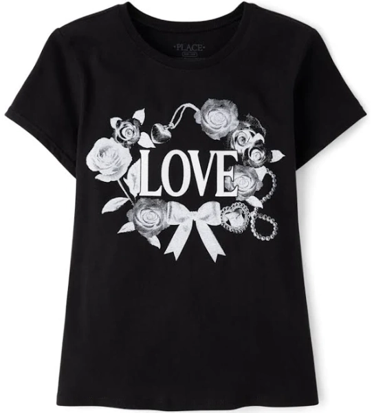 The Children's Place Girls Love Graphic T-Shirt