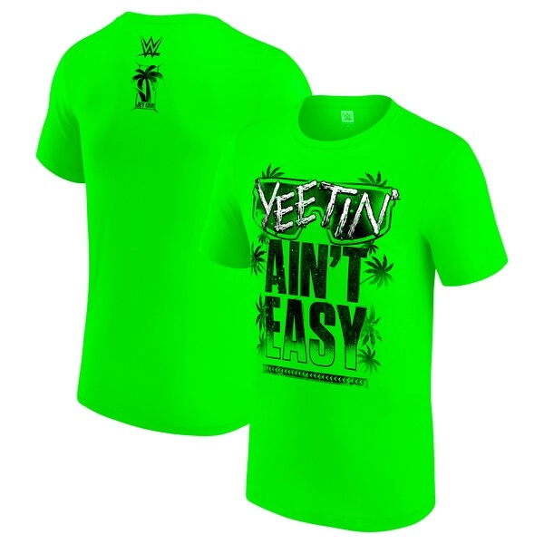 Men's Green Jey Uso Yeetin' Ain't Easy T-Shirt